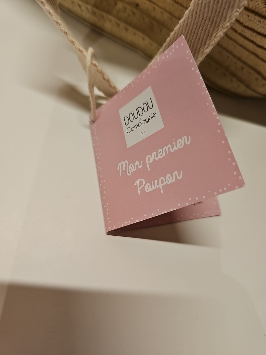 DOUDOU ET COMPAGNIE My First Baby Doll & Carry Basket Falak