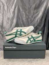 Onitsuka Tiger MEXICO 66 1183C076-250 Cream/Green Classic Unisex Sneakers