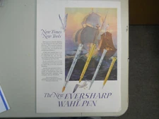 Wahl-Eversharp Magazine Ad---1920's---Metal Pen and pencil ad