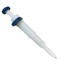Custom Retractable Pipette-Shaped Ballpoint Pen (Cloud White)