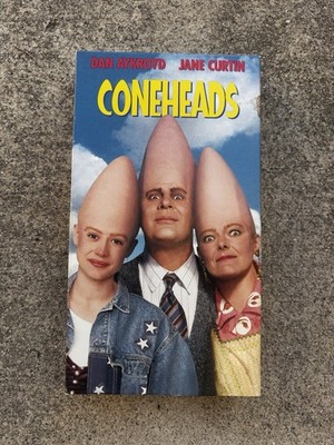 Coneheads Dan Aykroyd Jane Curtin VHS Comedy Movie 1993 Sci-Fi Fantasy