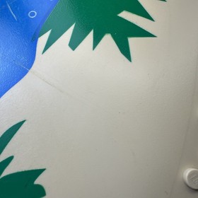 Vintage LEGO Baseplate Western Indians Boulder Cliff Canyon 6748 Blue River