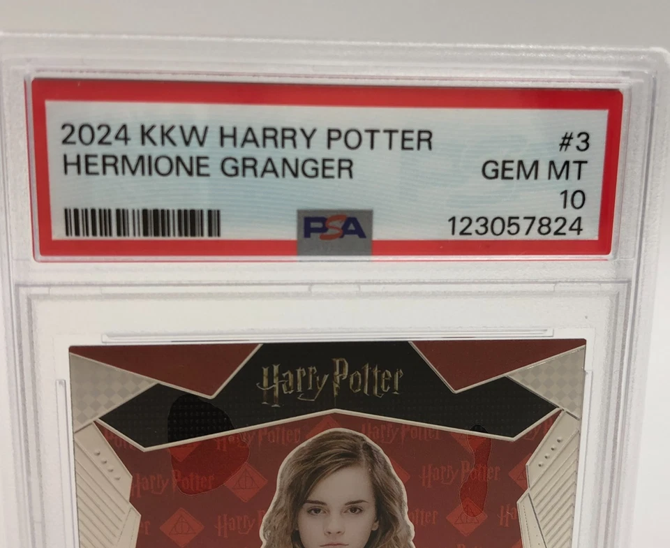 2024 Kakawow Phantom HARRY POTTER Card HERMIONE GRANGER #3 grade PSA GEM MINT 10 - Image 2 of 4