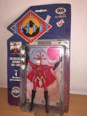 Irwin GIG Reboot HEXADECIMAL Actionfigur MOC, 1995