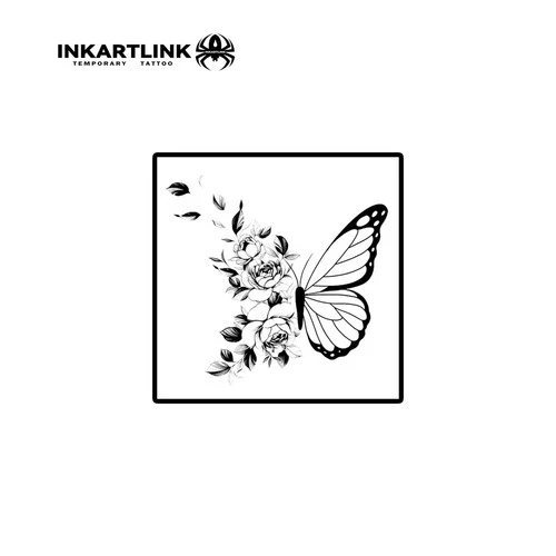 INKARTLINK Butterfly 8 Temporary Tattoos Realistic Waterproof image 6