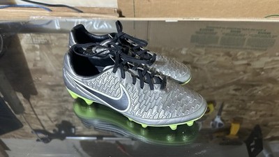 Nike Mens Rare Magista Orden FG 651329 010 Silver Green Soccer Cleats Size 8