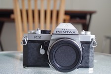Pentax K2 SLR Film Camera silver