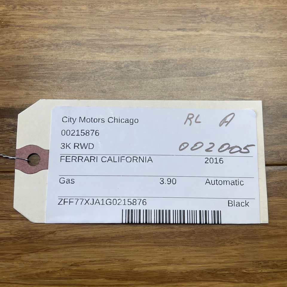 2014-2018 Ferrari California T Rear Left Window Glass Regulator Motor OEM - Image 2 of 4