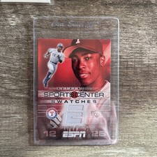 2005 Upper Deck ESPN - Sportscenter Swatches Alfonso Soriano #GU-AS (MEM)