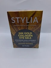 STYLIA 24k COLLAGEN EYE GELS 30 Pairs