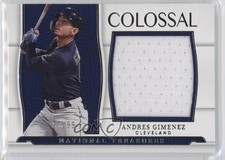 2022 Panini National Treasures Colossal Materials 57/99 Andres Gimenez 10k8