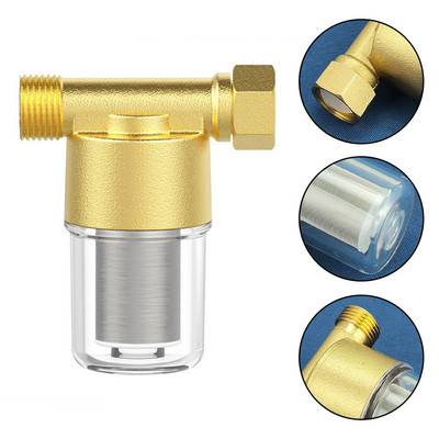 Kompaktes Design zuverlässiger Kupfer und Edelstahl Warmwasserbereiter Filter