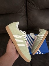 Size 10.5 Womens Molly-Mae x adidas Samba OG Matcha Strawberry Green KH8706