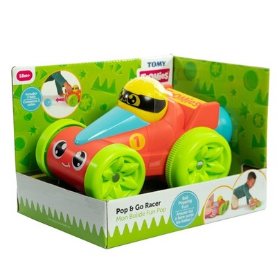 TOMY Ball Racer, roter Pop&Go E73752