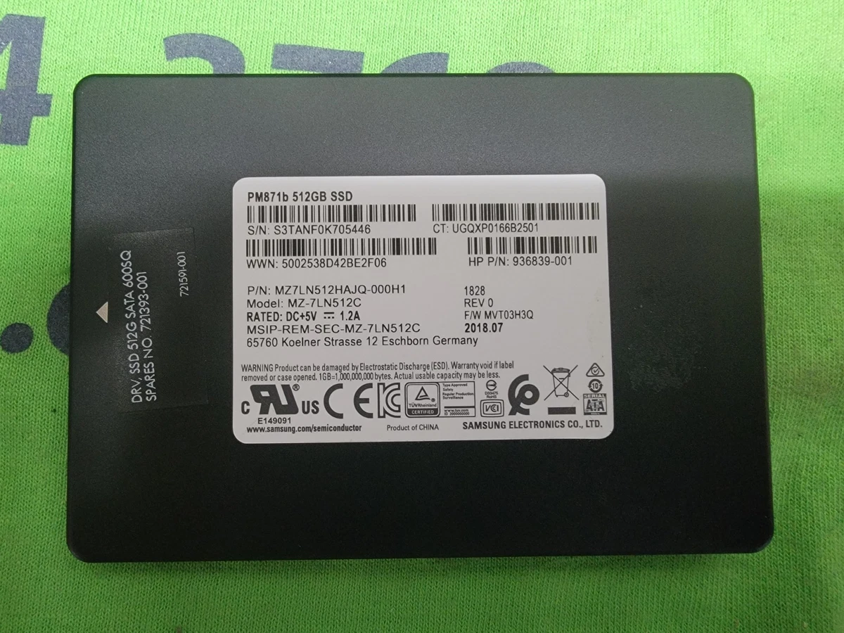 Samsung 512 GB Internal Hard Disk Drives for sale | eBay