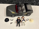 Vintage Playmobil 3162 Bandits Getaway Car Near Complete Set No Box