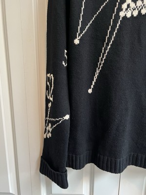 YOHJI YAMAMOTO Pour Homme Pullover Sz.3 Connect The Dots | eBay