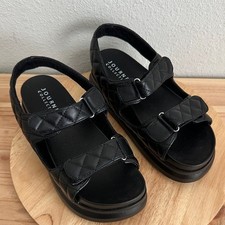 Journee Collection Debby Womens Adjustable Strap Footbed Sandals new 9.5