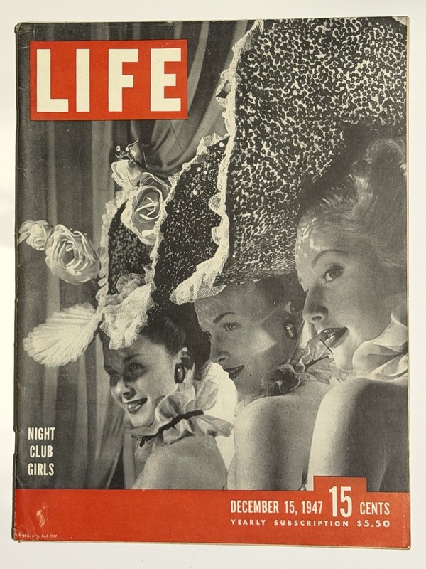 LIFE Magazine December 15 1947 Illustrated English News Nightclubs