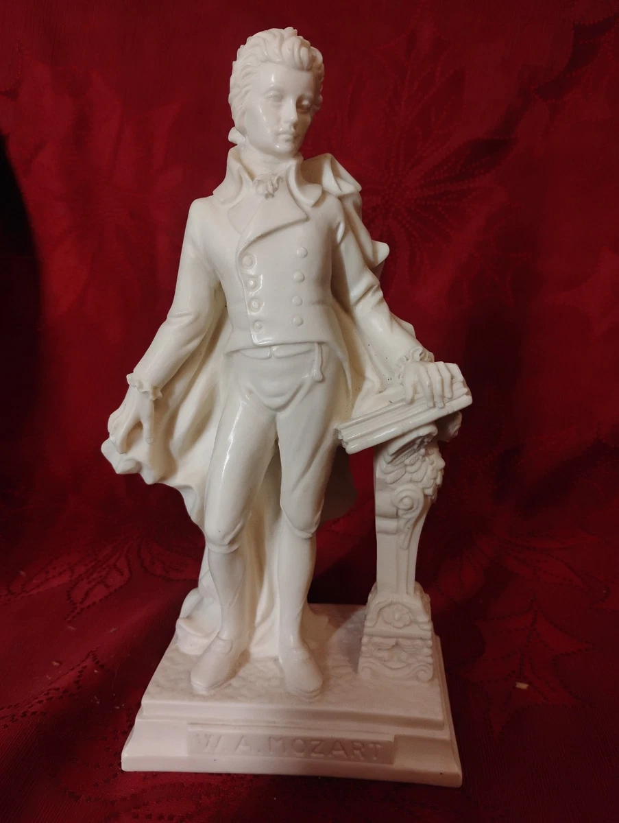 【 モーツァルト塑像 】　1950年代　欧州製　卓上像 25+ Mozart Statue In Collectible People Figurines for sale