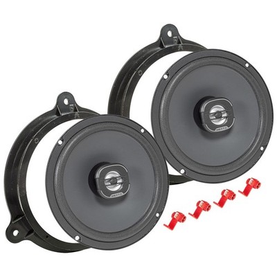 Hertz X 165 Lautsprecherset passt für Smart ForTwo 453 ab 2014 165mm Koaxial