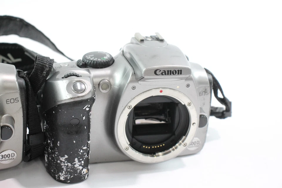 DSLR Digital Cameras Inc Canon EOS 300D, Canon EOS 300D & Sony A100 x 3 - image 4 of 4