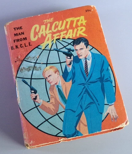 The Man From Uncle Calcutta Affair Big Little Book 1967 Whitman #2011