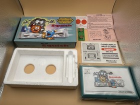 Nintendo Game & Watch SQUISH MG-61 MIB 1986 MINT IN BOX