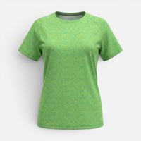 Cmp Damen T-Shirt Kurzarm Fitness Sportshirt, GrüN Tea, 36