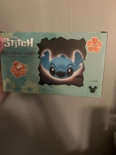 Disney Stitch LED Mood Light 5" Soft Squishy 3 Level White Lights NIB