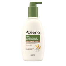 Aveeno Yoghurt Body Cream, Vanilla & Oat Scent 300Ml