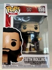 Funko Pop WWE Seth Rollins Figure #158 With Pop Protector NEW 603-1