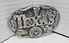 State of TEXAS Belt Buckle - Great American Buckle Co. - Vintage Collectible
