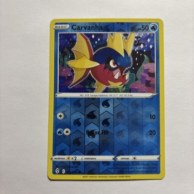 Carvanha - 035/203 - Common - Reverse Holo - Lightly Played