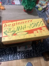 How To Play Beginners’ Mah Jong Set Vintage Majon Enterprises 