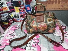 Patricia Nash Empoli borsa a tracolla in pelle floreale donna vintage