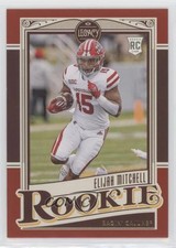 2021 Panini Legacy Rookies Red 185/299 Elijah Mitchell #188 rf2
