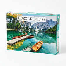 Puzzle 1000 Teile Landschaft/Natur Bergsee mi...