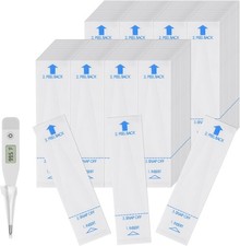Disposable Digital Thermometer Probe Covers Sleeve Clear
