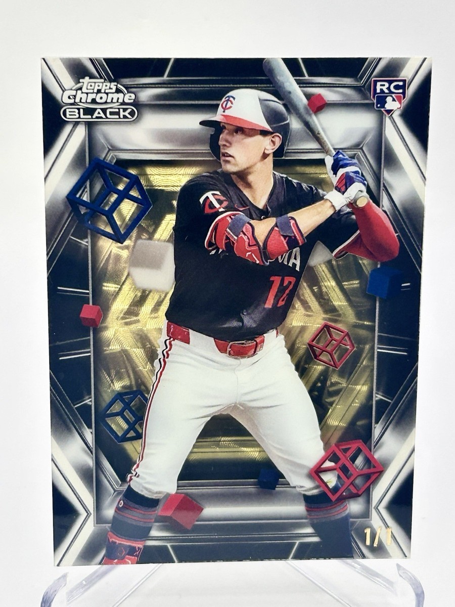 1/1 Brooks Lee - 2025 Topps Chrome Black DEPTH OF DARKNESS