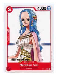Nefeltari Vivi ST01-009 Super Pre-Release One Piece TCG