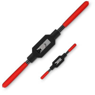 2 Pcs Adjustable Tap Wrench Handle Tool Ratcheting for Tap Reamer, Pre-Oiled ...