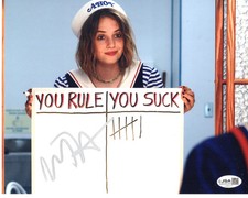 Maya Hawke signed 8x10 Photo Robin Buckley - Stranger Things JSA Authentication