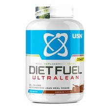 USN Diet Fuel Ultralean Meal Replacement Shake 2.5 kg (Pack of 1), Chocolate 22.44 per kilo