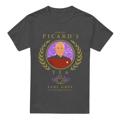 Star Trek: The Next Generation - ''Tea. Earl Grey. Hot'' T-Shirt für (TV18055)