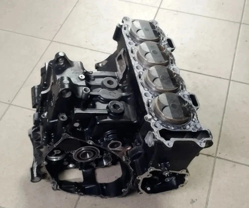 KAWASAKI ZX10R 2004 2005 04 05 ENGINE CRANKCASE CYLINDER BARREL W PISTONS