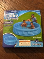 Bestway Splash and Play Blue Space Ship Pool, 60in x 15in, Ages 3+