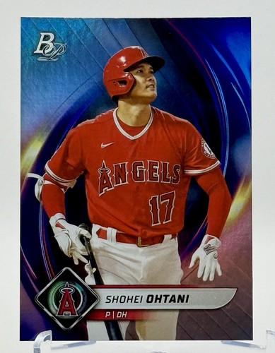 Shohei Ohtani #10 2022 Bowman Platinum card