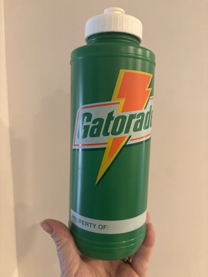 Gatorade Water Bottle ''Property Of  Squeeze Sports 32oz New Dead Stock Vintage