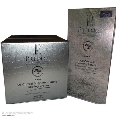 Predire Paris Oil Control Cooling Moisturizing Cream and Serum Bundle